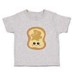 Toddler Clothes Peanut Butter Toast Food and Beverages Bread Toddler Shirt