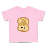 Toddler Clothes Peanut Butter Toast Food and Beverages Bread Toddler Shirt