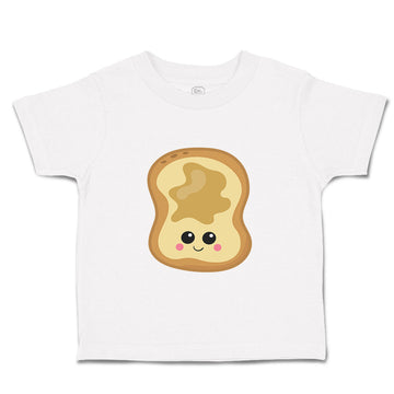 Toddler Clothes Peanut Butter Toast Food and Beverages Bread Toddler Shirt