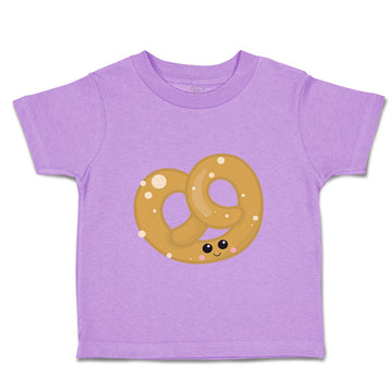 Toddler Clothes Pretzel Food and Beverages Bread Toddler Shirt Cotton