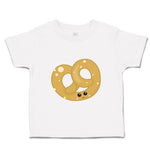 Toddler Clothes Pretzel Food and Beverages Bread Toddler Shirt Cotton