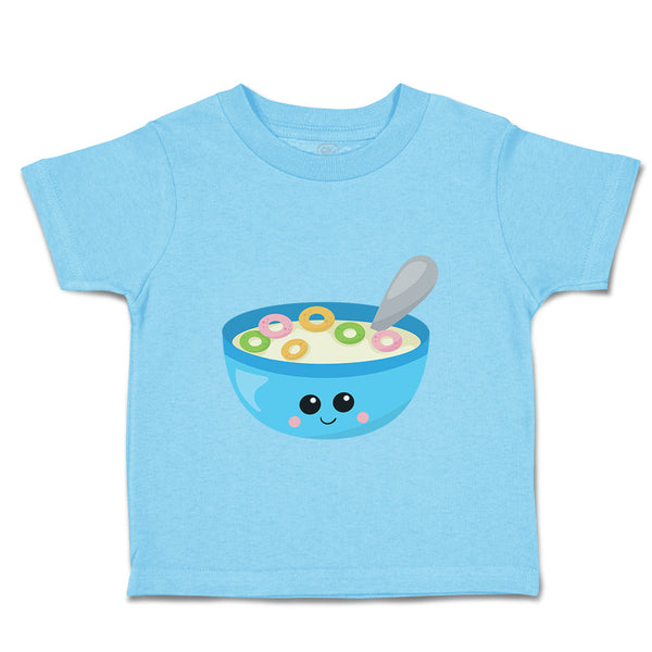 Toddler Clothes Cereal Bowl Food and Beverages Grains Toddler Shirt Cotton