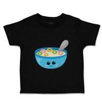 Toddler Clothes Cereal Bowl Food and Beverages Grains Toddler Shirt Cotton