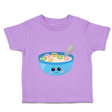 Toddler Clothes Cereal Bowl Food and Beverages Grains Toddler Shirt Cotton