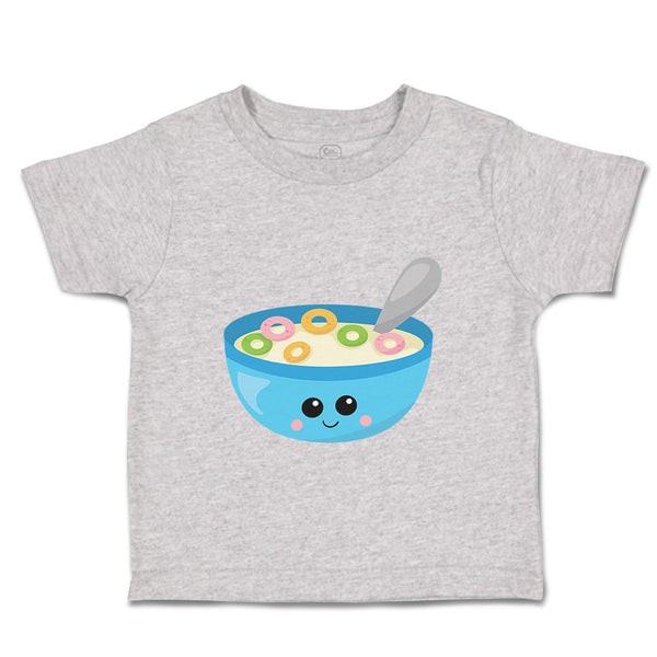 Toddler Clothes Cereal Bowl Food and Beverages Grains Toddler Shirt Cotton