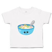 Toddler Clothes Cereal Bowl Food and Beverages Grains Toddler Shirt Cotton