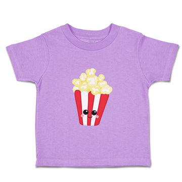 Toddler Clothes Package Popcorn Food and Beverages Popcorn Toddler Shirt Cotton