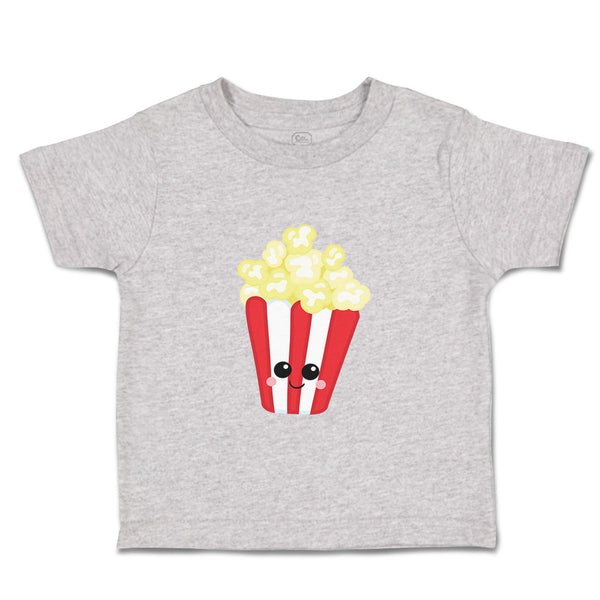 Toddler Clothes Package Popcorn Food and Beverages Popcorn Toddler Shirt Cotton