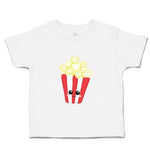 Toddler Clothes Package Popcorn Food and Beverages Popcorn Toddler Shirt Cotton
