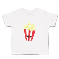 Toddler Clothes Package Popcorn Food and Beverages Popcorn Toddler Shirt Cotton