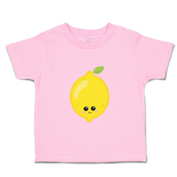 Toddler Clothes Smile Lemon Food and Beverages Fruit Toddler Shirt Cotton