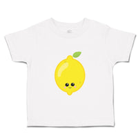 Toddler Clothes Smile Lemon Food and Beverages Fruit Toddler Shirt Cotton