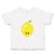Toddler Clothes Smile Lemon Food and Beverages Fruit Toddler Shirt Cotton