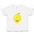 Toddler Clothes Smile Lemon Food and Beverages Fruit Toddler Shirt Cotton