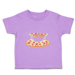 Toddler Clothes Pizza Pepperoni 2 Pieces Food and Beverages Pizza Toddler Shirt