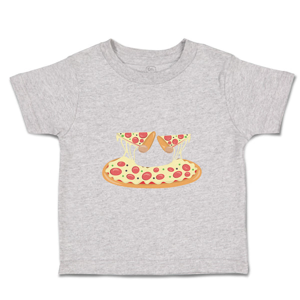Toddler Clothes Pizza Pepperoni 2 Pieces Food and Beverages Pizza Toddler Shirt