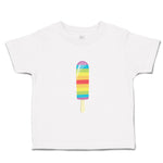 Toddler Clothes Rainbow Popsicle Food and Beverages Desserts Toddler Shirt