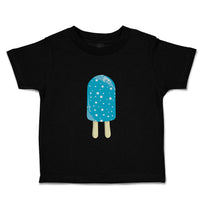 Toddler Clothes Blue Stars Popsicle Food and Beverages Desserts Toddler Shirt