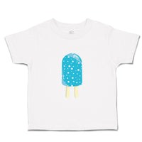 Toddler Clothes Blue Stars Popsicle Food and Beverages Desserts Toddler Shirt