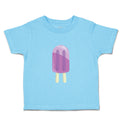Toddler Clothes Purple Popsicle Food and Beverages Desserts Toddler Shirt Cotton