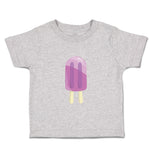 Toddler Clothes Purple Popsicle Food and Beverages Desserts Toddler Shirt Cotton