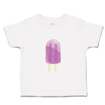 Toddler Clothes Purple Popsicle Food and Beverages Desserts Toddler Shirt Cotton