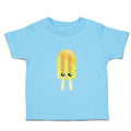 Toddler Clothes Yellow Orange Popsicle Eyes Food and Beverages Desserts Cotton