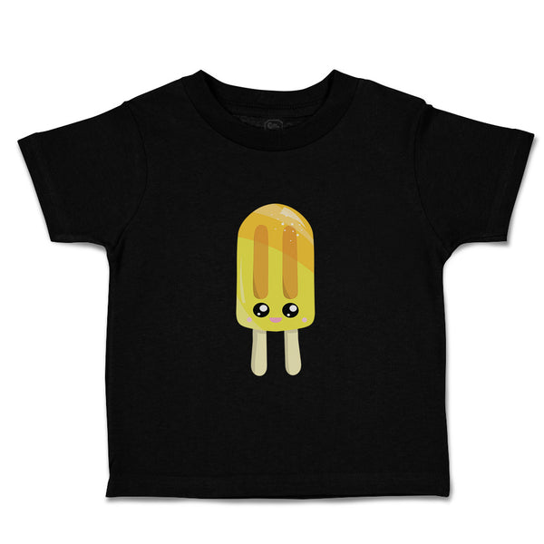 Toddler Clothes Yellow Orange Popsicle Eyes Food and Beverages Desserts Cotton