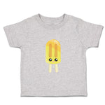 Toddler Clothes Yellow Orange Popsicle Eyes Food and Beverages Desserts Cotton