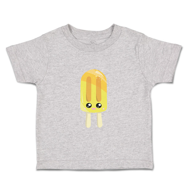 Toddler Clothes Yellow Orange Popsicle Eyes Food and Beverages Desserts Cotton