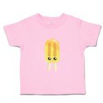 Toddler Clothes Yellow Orange Popsicle Eyes Food and Beverages Desserts Cotton