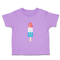 Toddler Clothes Red White Blue Popsicle Food and Beverages Desserts Cotton