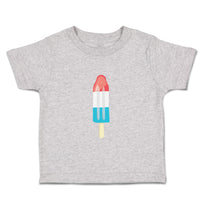 Toddler Clothes Red White Blue Popsicle Food and Beverages Desserts Cotton