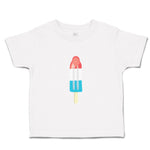 Toddler Clothes Red White Blue Popsicle Food and Beverages Desserts Cotton