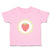 Toddler Clothes Red Strawberry in Green Circle Food and Beverages Fruit Cotton