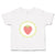 Toddler Clothes Red Strawberry in Green Circle Food and Beverages Fruit Cotton