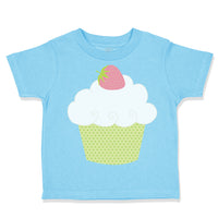 Toddler Clothes Green Cupcake Strawberry Toddler Shirt Baby Clothes Cotton