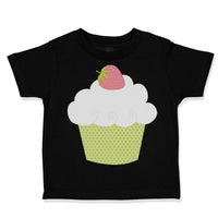 Toddler Clothes Green Cupcake Strawberry Toddler Shirt Baby Clothes Cotton