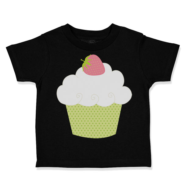 Toddler Clothes Green Cupcake Strawberry Toddler Shirt Baby Clothes Cotton