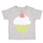 Green Cupcake Strawberry