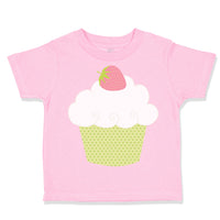 Toddler Clothes Green Cupcake Strawberry Toddler Shirt Baby Clothes Cotton