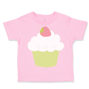 Toddler Clothes Green Cupcake Strawberry Toddler Shirt Baby Clothes Cotton