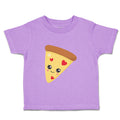 Toddler Clothes Love Pizza Food and Beverages Pizza Toddler Shirt Cotton