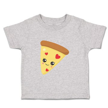 Toddler Clothes Love Pizza Food and Beverages Pizza Toddler Shirt Cotton