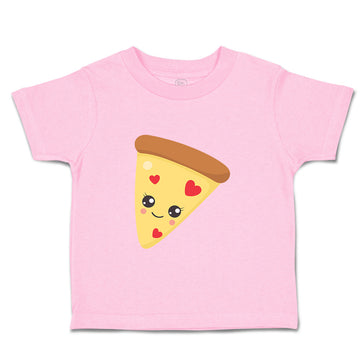 Toddler Clothes Love Pizza Food and Beverages Pizza Toddler Shirt Cotton