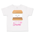 Toddler Clothes S'More Sign Camping Toddler Shirt Baby Clothes Cotton