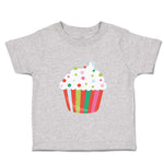 Toddler Clothes Rainbow Cupcake Food and Beverages Desserts Toddler Shirt Cotton