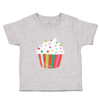 Toddler Clothes Rainbow Cupcake Food and Beverages Desserts Toddler Shirt Cotton