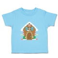 Toddler Clothes Gingerbread House Food and Beverages Desserts Toddler Shirt