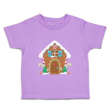 Toddler Clothes Gingerbread House Food and Beverages Desserts Toddler Shirt
